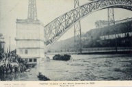 The Dom Luis Bridge which narrowly missed being washed away by the destructive force of the 1909 flood.